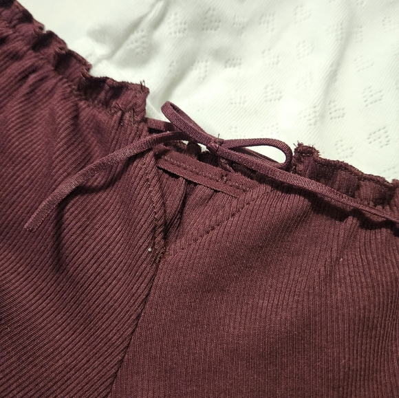 Trio of Women's Cheeky Panties Size XXL In White, Black And Burgundy - Picture 7 of 7